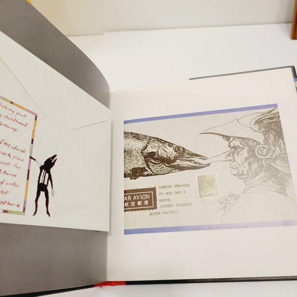 Griffin & Sabine, Sabine's Notebook, The Golden Mean by Nick Bantock Book Lot - Picture 4 of 11